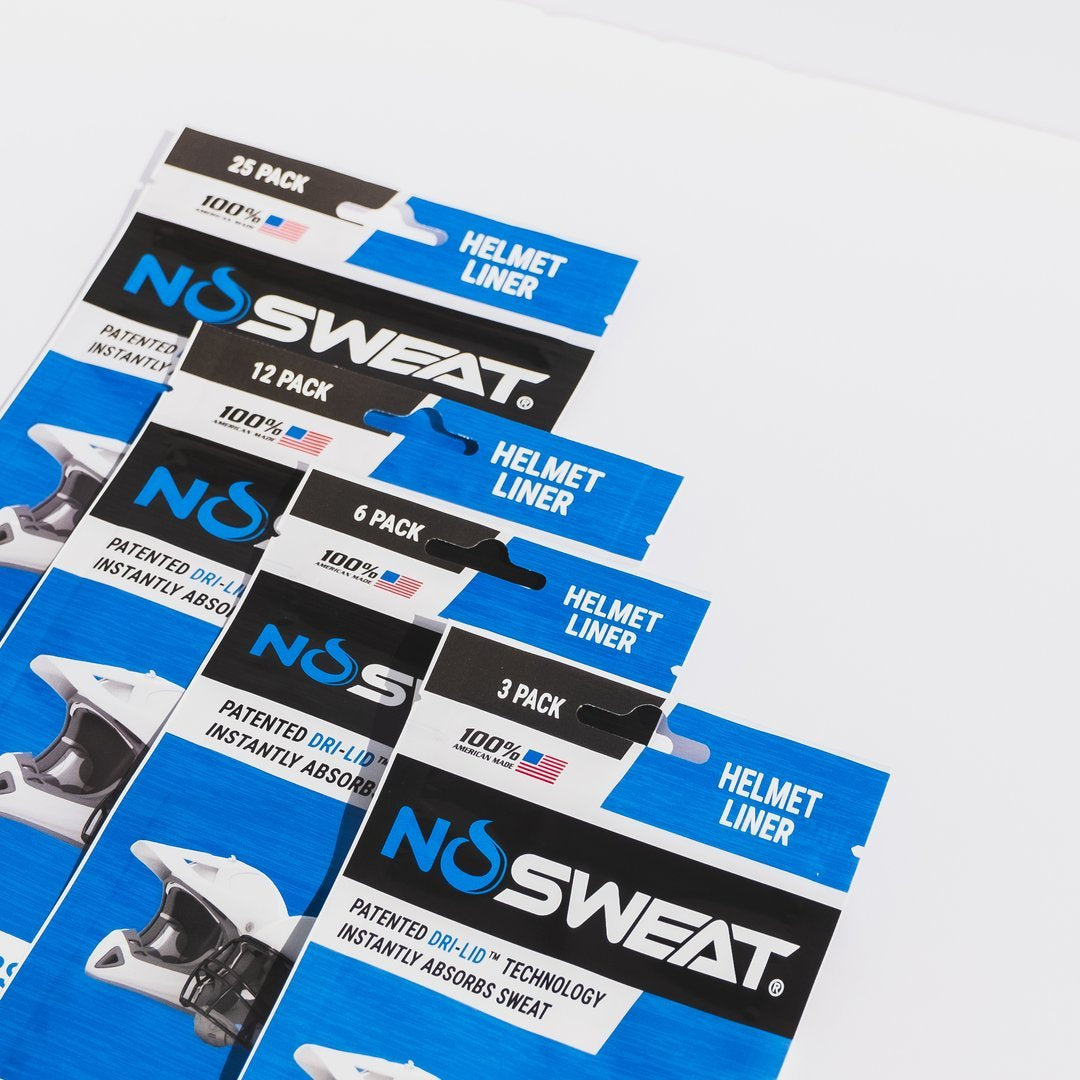 No Sweat Hat Liners-3 pack